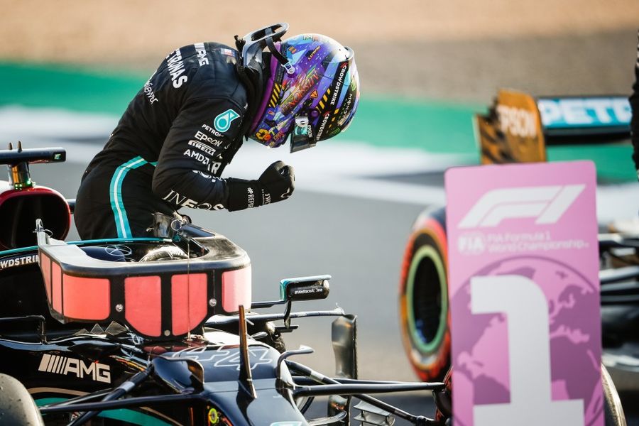 Hamilton tops British GP qualifying ahead of inaugural sprint 