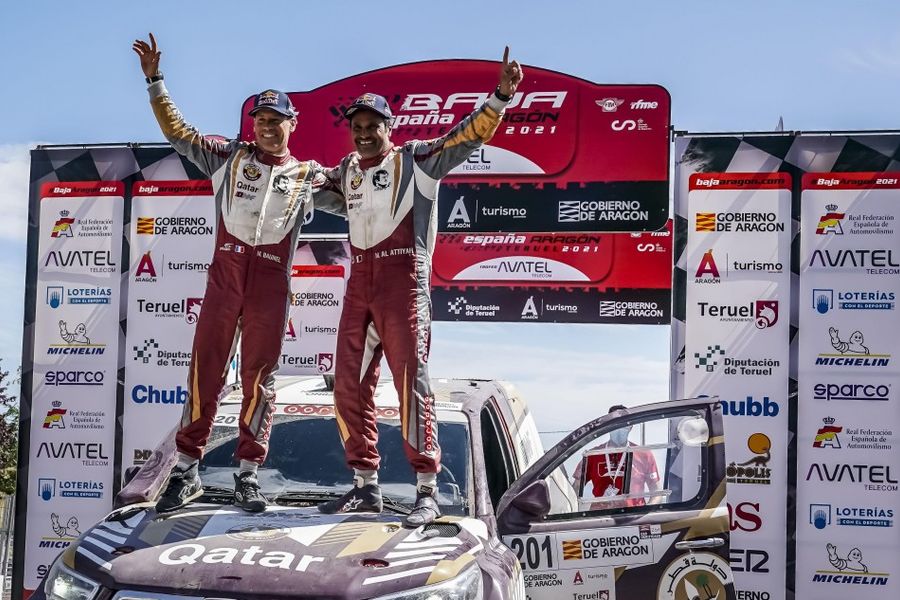 Third Spanish Cross country victory for Al-Attiyah and Baumel