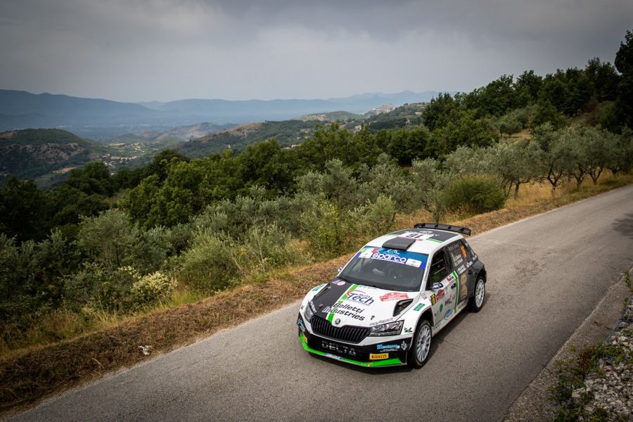 Giandomenico Basso wins ERC Rally di Roma Capitale