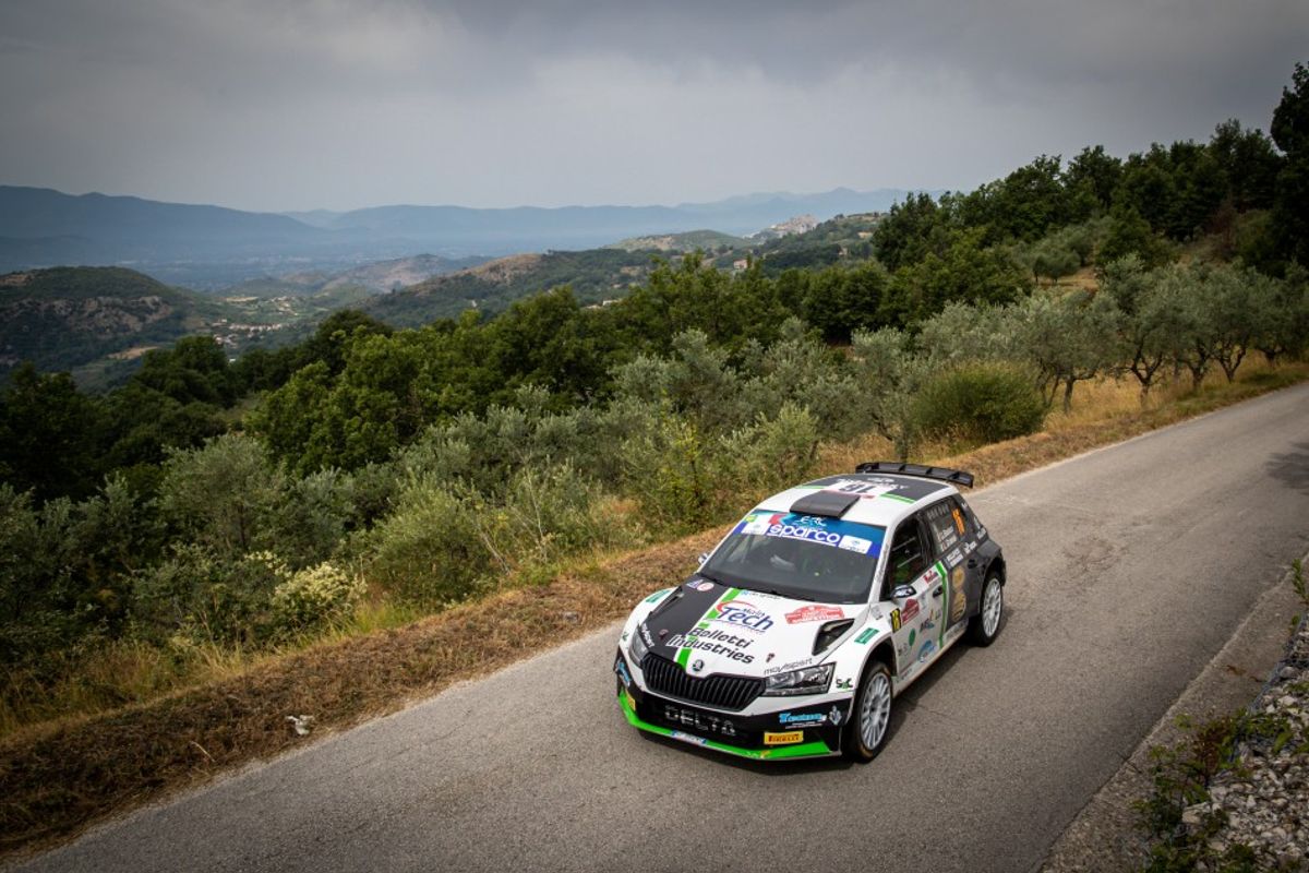 Giandomenico Basso wins ERC Rally di Roma Capitale