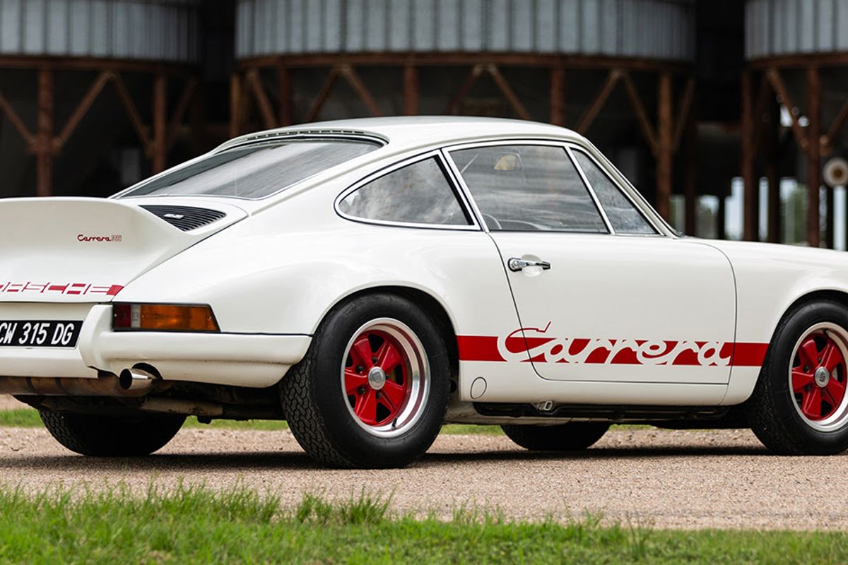 Porsche 911 Carrera RS 2.7 Lightweight to cross the block