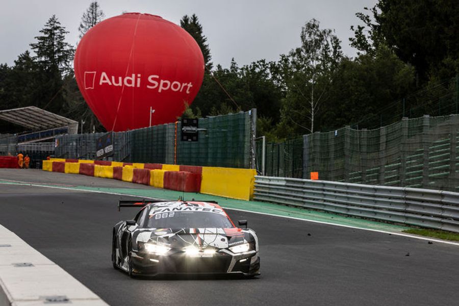 Audi drives from 54th to 2nd at Spa 24hrs