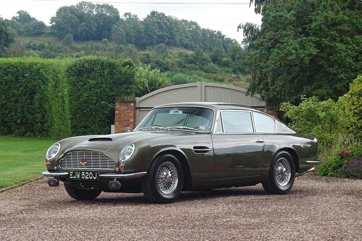 1971 Aston Martin DB6 Mark 2 joins H&H Duxford auction