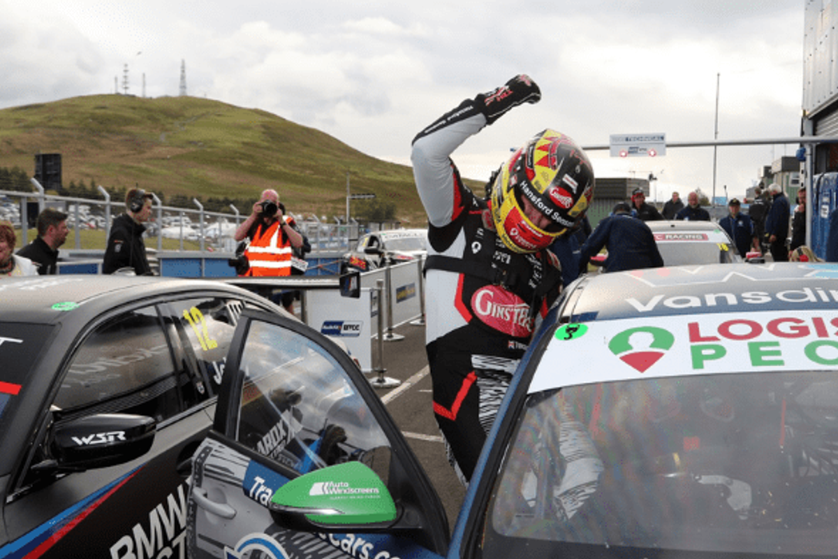 Perfect pass from Ingram seals final Knockhill BTCC race victory