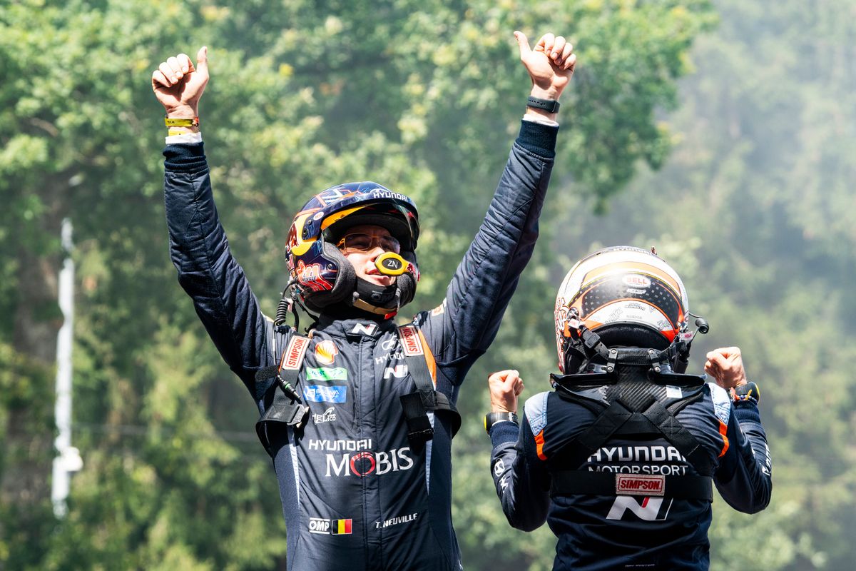 Neuville bags emotional home WRC triumph on Rally Belgium