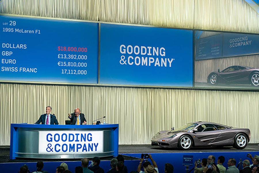 Gooding & Company has record-setting Pebble Beach auction 