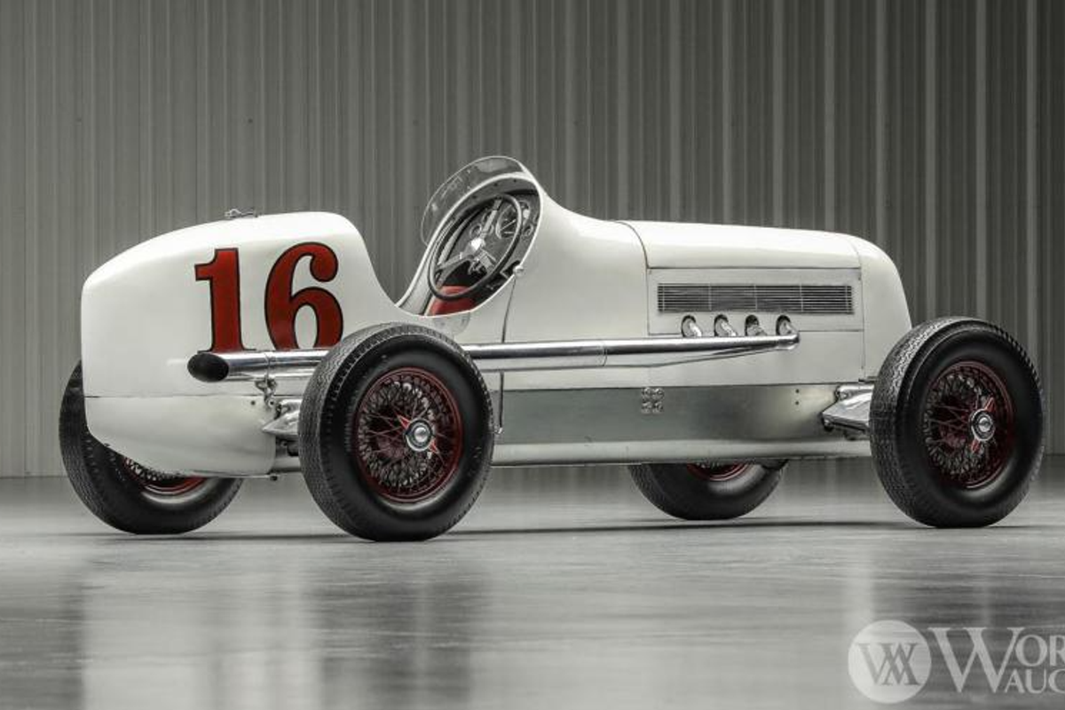 Most original surviving  Miller-Gulf race car on offer at Worldwide Auctioneers