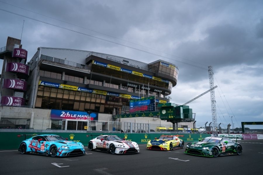 Four Aston Martin Vantages to vie for GTE Am class honours at Le Mans