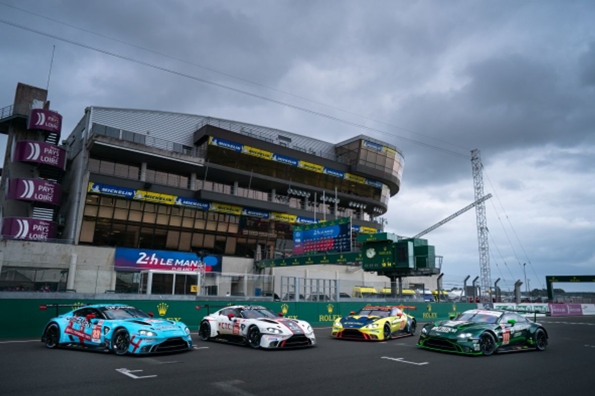 Four Aston Martin Vantages to vie for GTE Am class honours at Le Mans