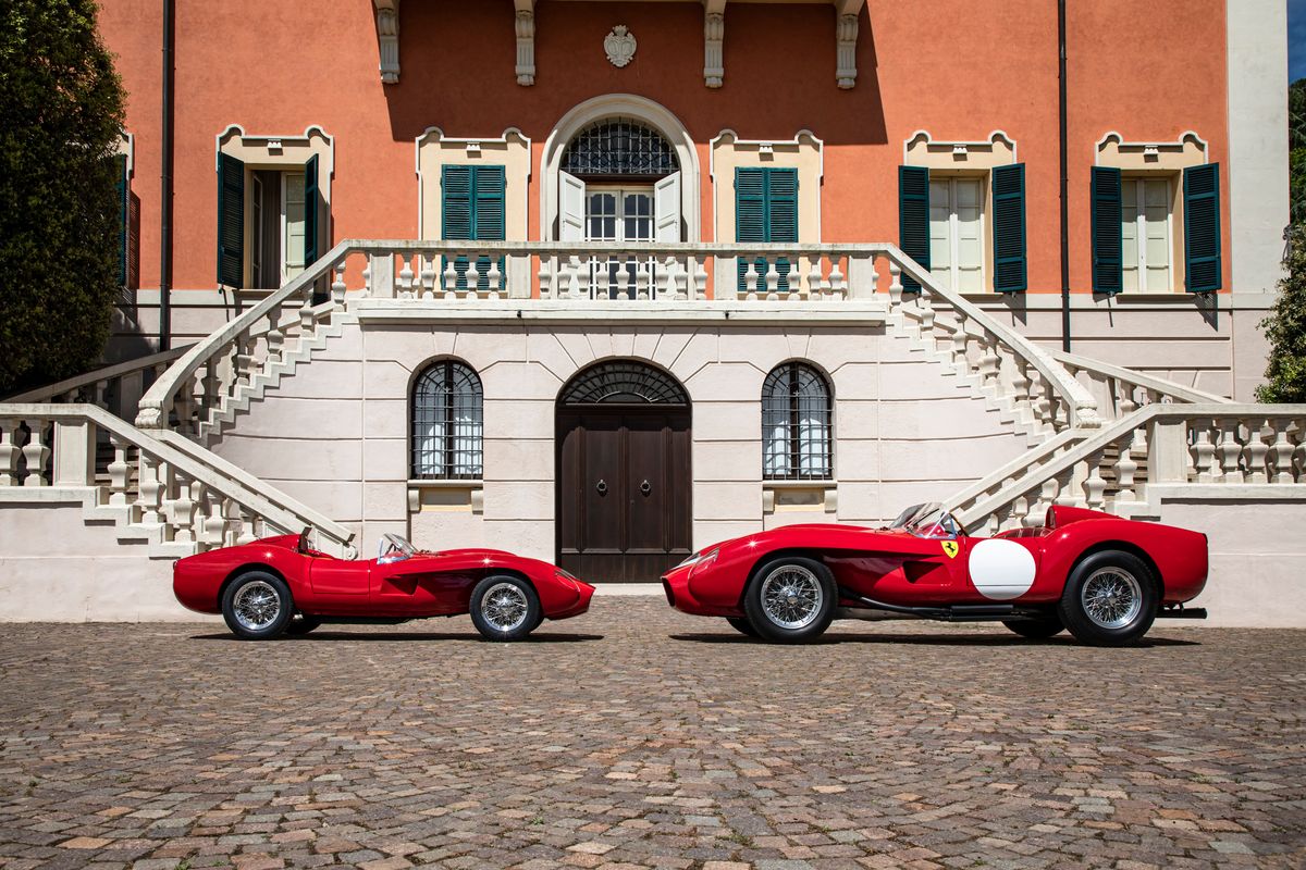 Ferrari Testa Rossa J: a scale replica of the 1957 250 Testa Rossa