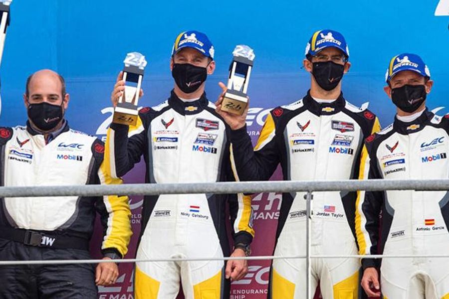 Corvette brings home second place on Le Mans 24hr Return