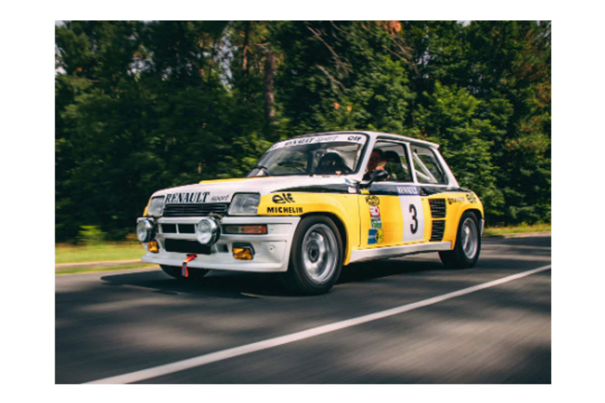 Renault 5 Turbo 2 GR. B Cévennes at  Aguttes Tour Auto Optic 2ooo Auction