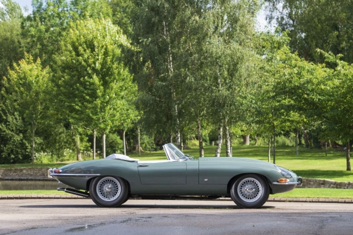 Jaguar E-type 60th anniversary celebration at Concours of Elegance