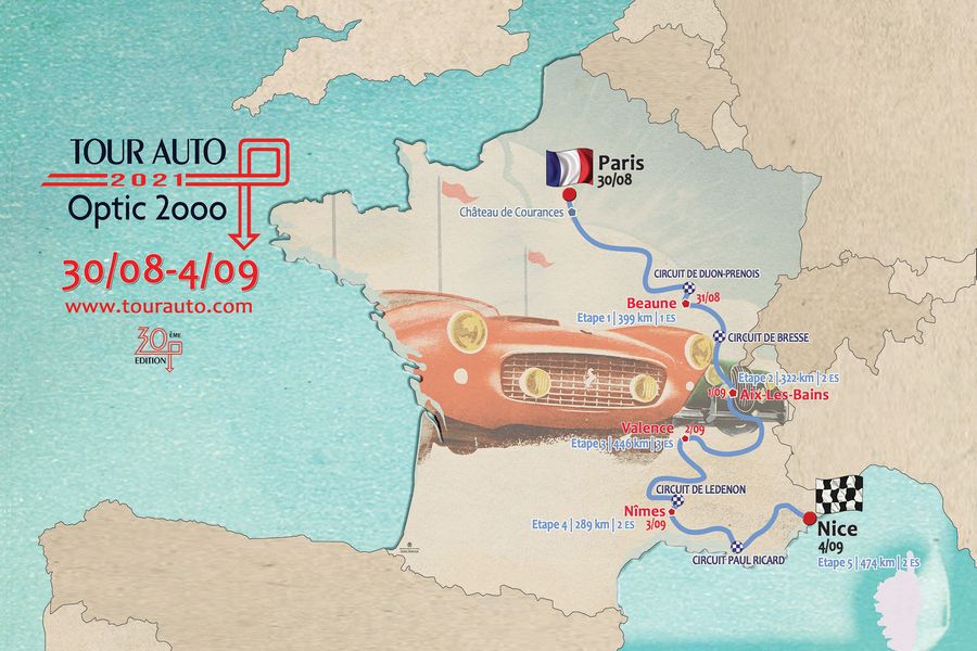 Tour Auto Optic 2000: An open-air rally museum  and ode to motor racing, videos