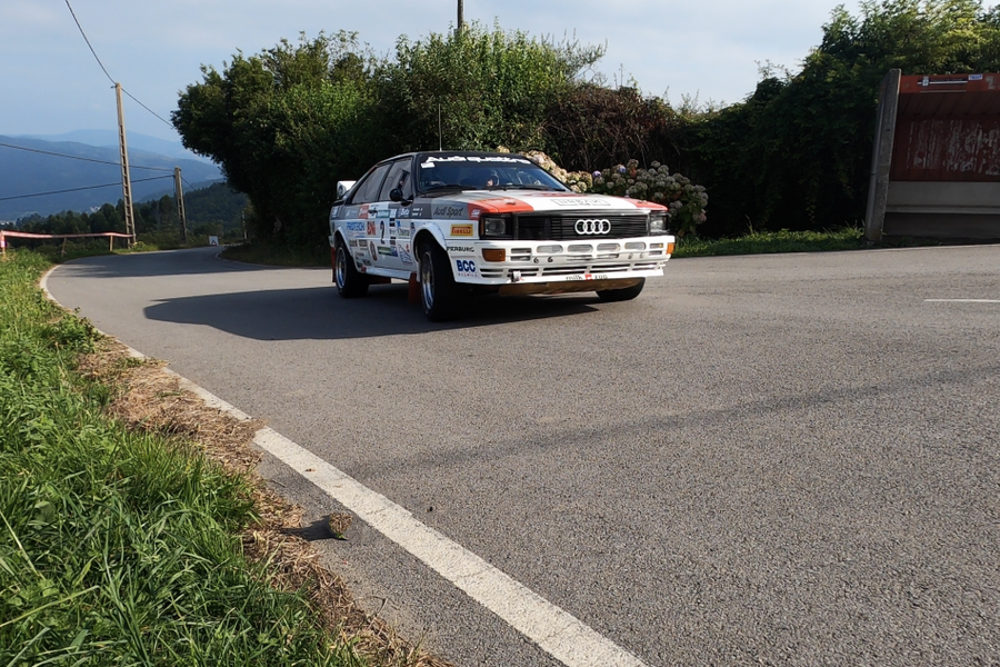 Audi quattro of ‘Zippo’ and Denis Piceno leads Rally de Asturias Historico Day 1 