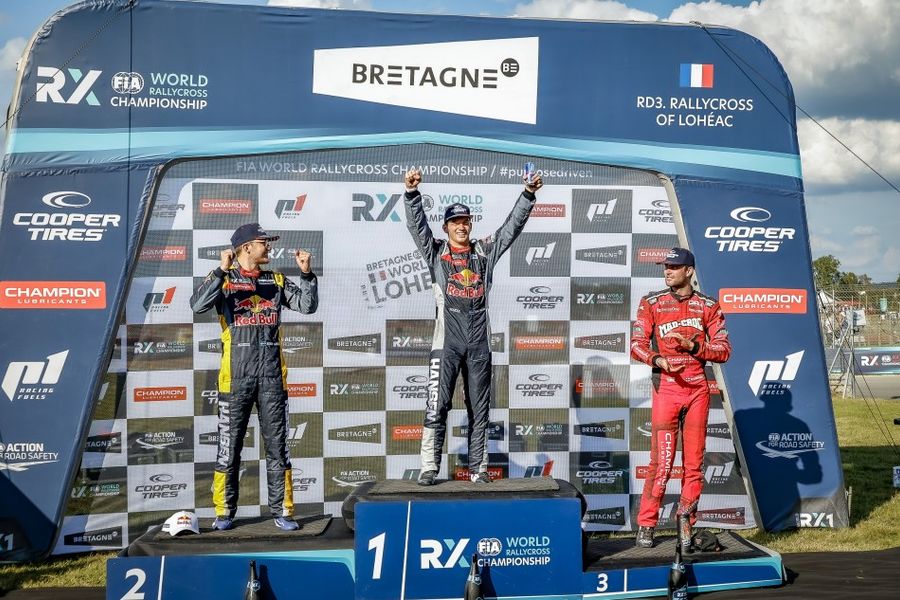 World RX of France gives Hansen brothers a third consecutive 1-2