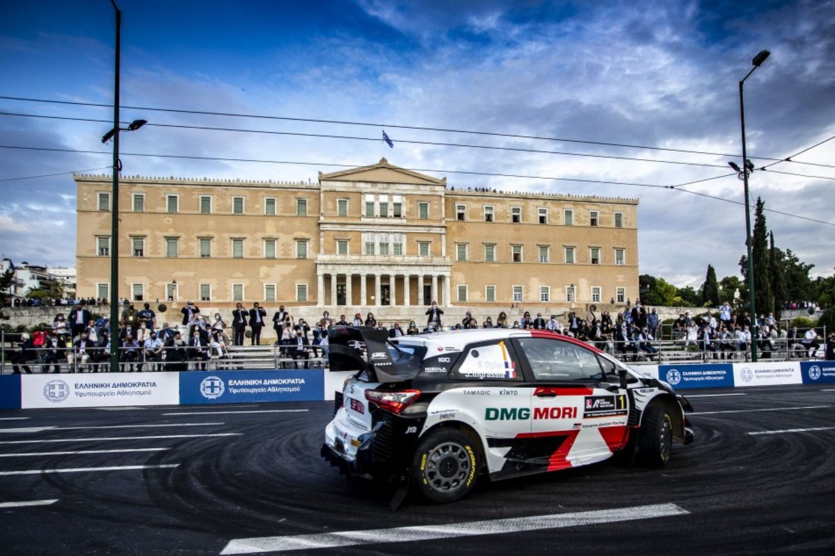 Sébastien Ogier sets the pace on Acropolis Rally opener
