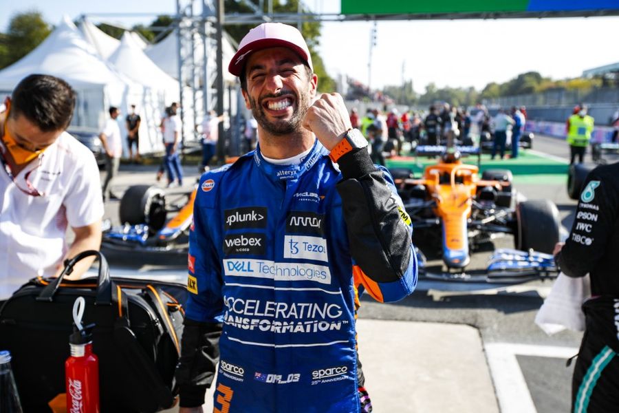 Ricciardo heads McLaren 1-2 at Italian Grand Prix
