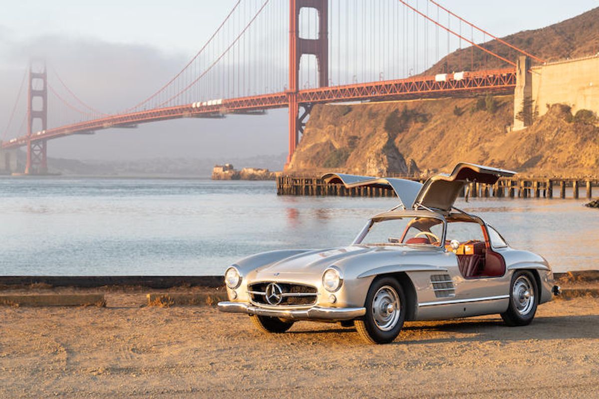 Mercedes Gullwing Soars to Top Spot in Debut Bonhams Audrain Concours Auction