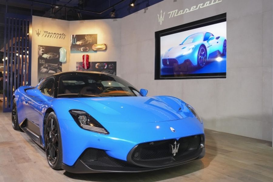 Maserati showcases the MC20 super sports car at Situ Live