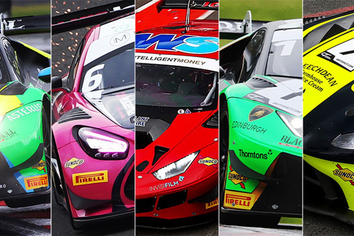 Five contenders, one title at Donington British GT showdown