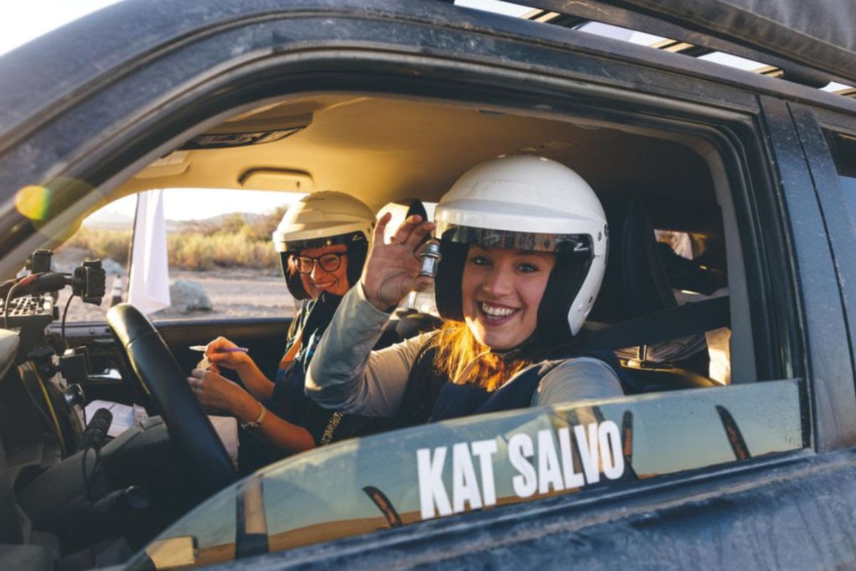 Steep, loose climbs, deep ravines & rocky terrain on Rebelle Rally Stage 6