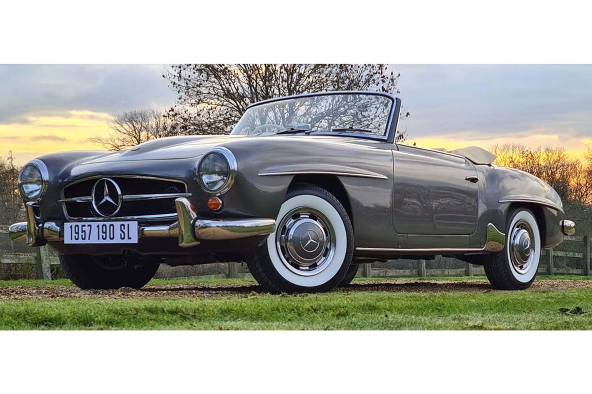 1957 Mercedes-Benz 190SL at H&H Classics Duxford Auction