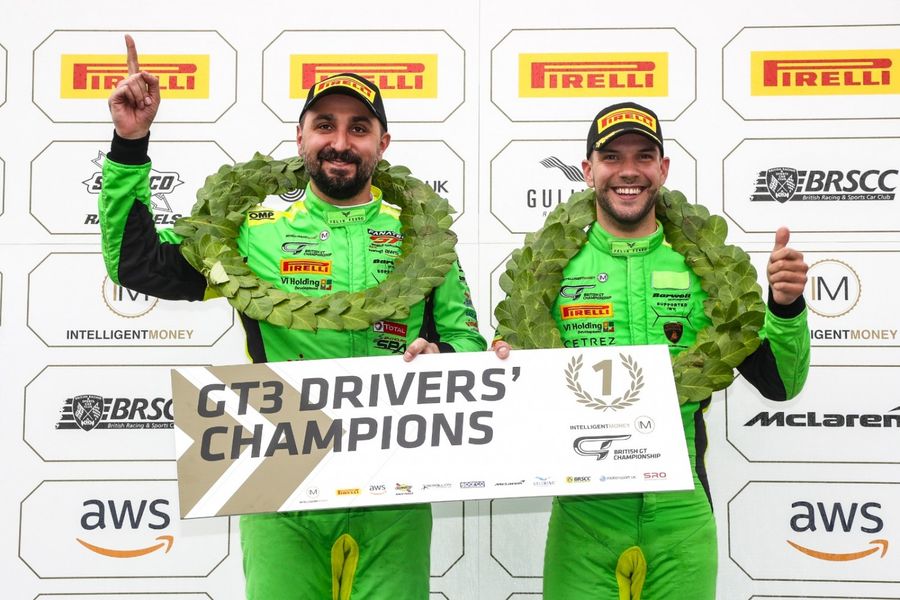 Machitski and Lind seal British GT3 title at Donington