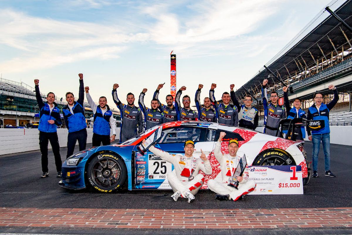 Saintéloc Racing with Audi Sport win Indianapolis 8 Hour