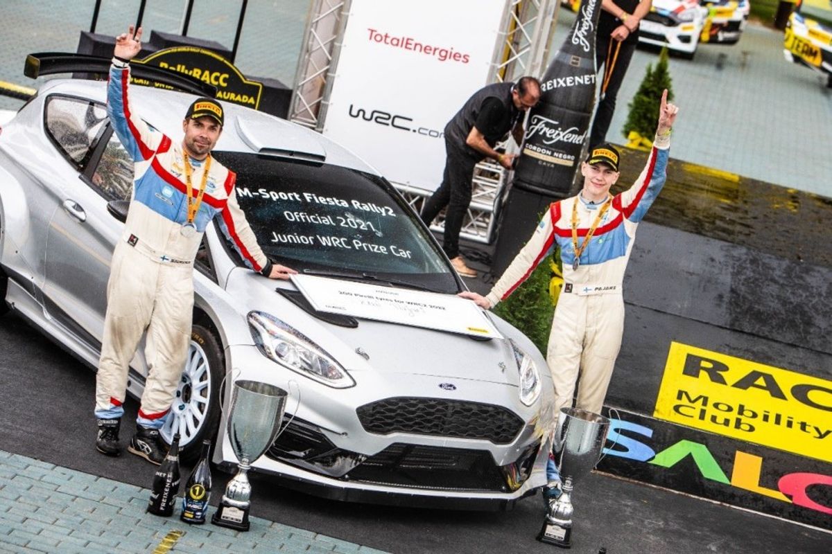 Sami Pajari the youngest ever champion in Junior WRC’s  history