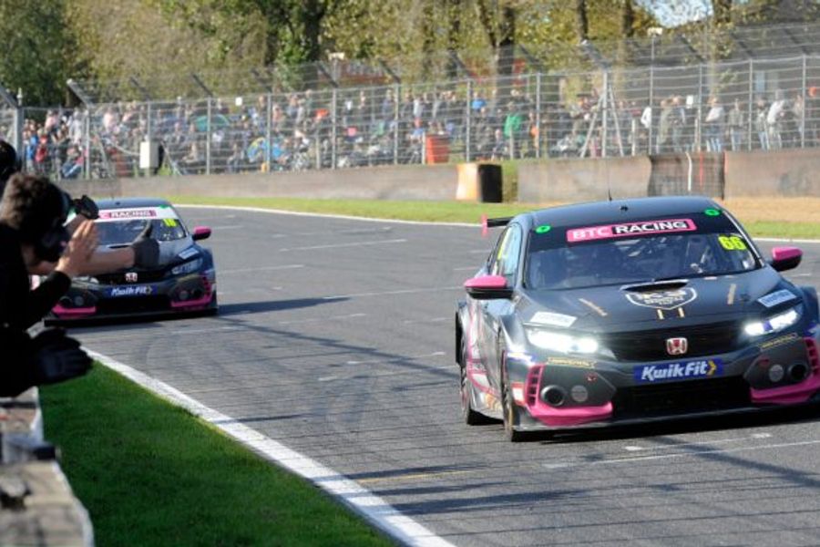 Josh Cook wins Brands Hatch BTCC Race 1