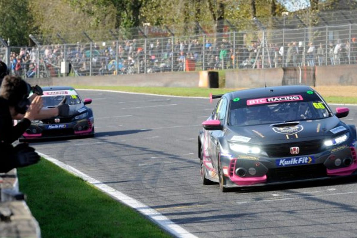 Josh Cook wins Brands Hatch BTCC Race 1