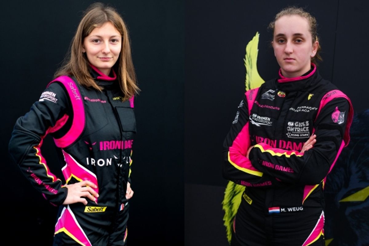 Iron Dames Maya Weug & Doriane Pin to test F3 car in Magny-Cours