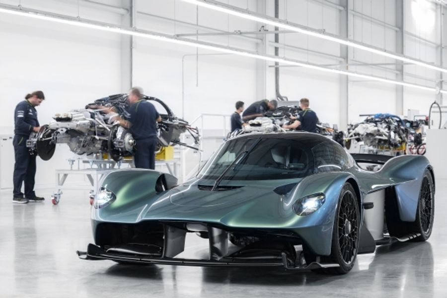 Aston Martin Valkyrie now in full production