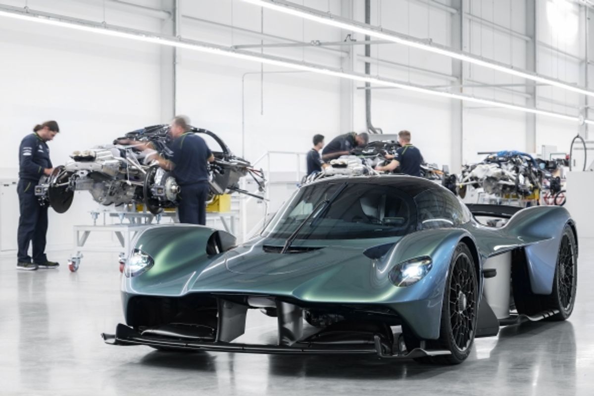Aston Martin Valkyrie now in full production