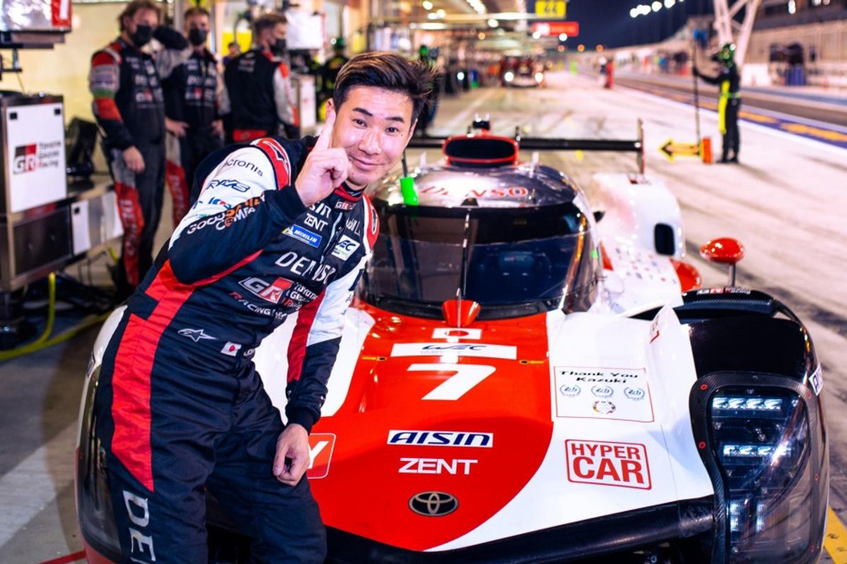 Kamui Kobayashi claims WEC Bahrain pole for Toyota