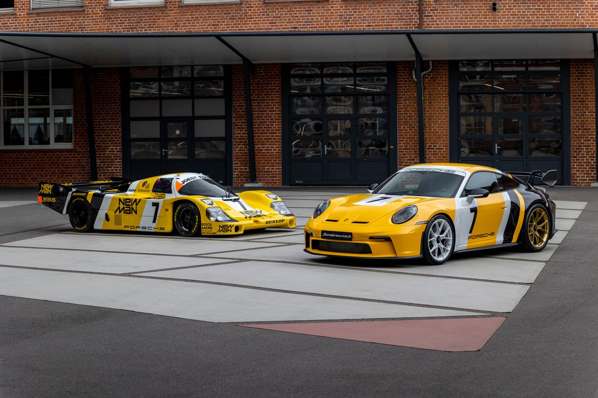 Bespoke Porsche 911 GT3: based on the 956 that won at Le Mans in 1985