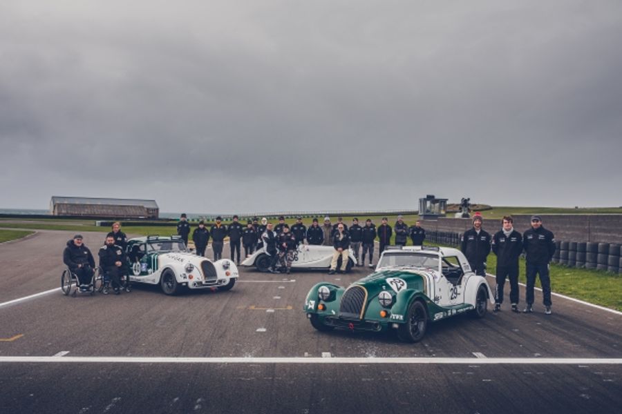 Morgan Plus Four makes racing debut at Race of Remembrance