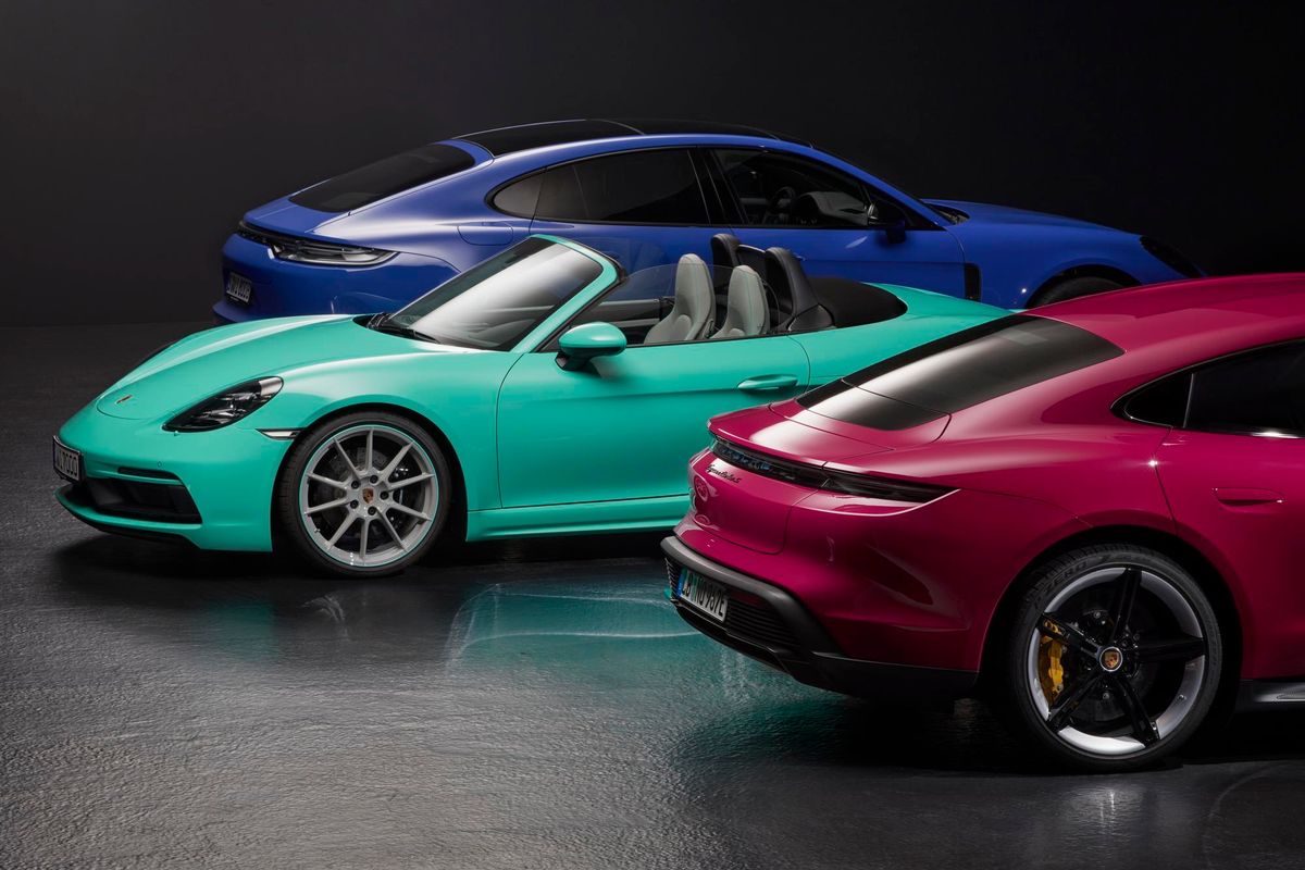 Cult Porsche colours celebrate a comeback