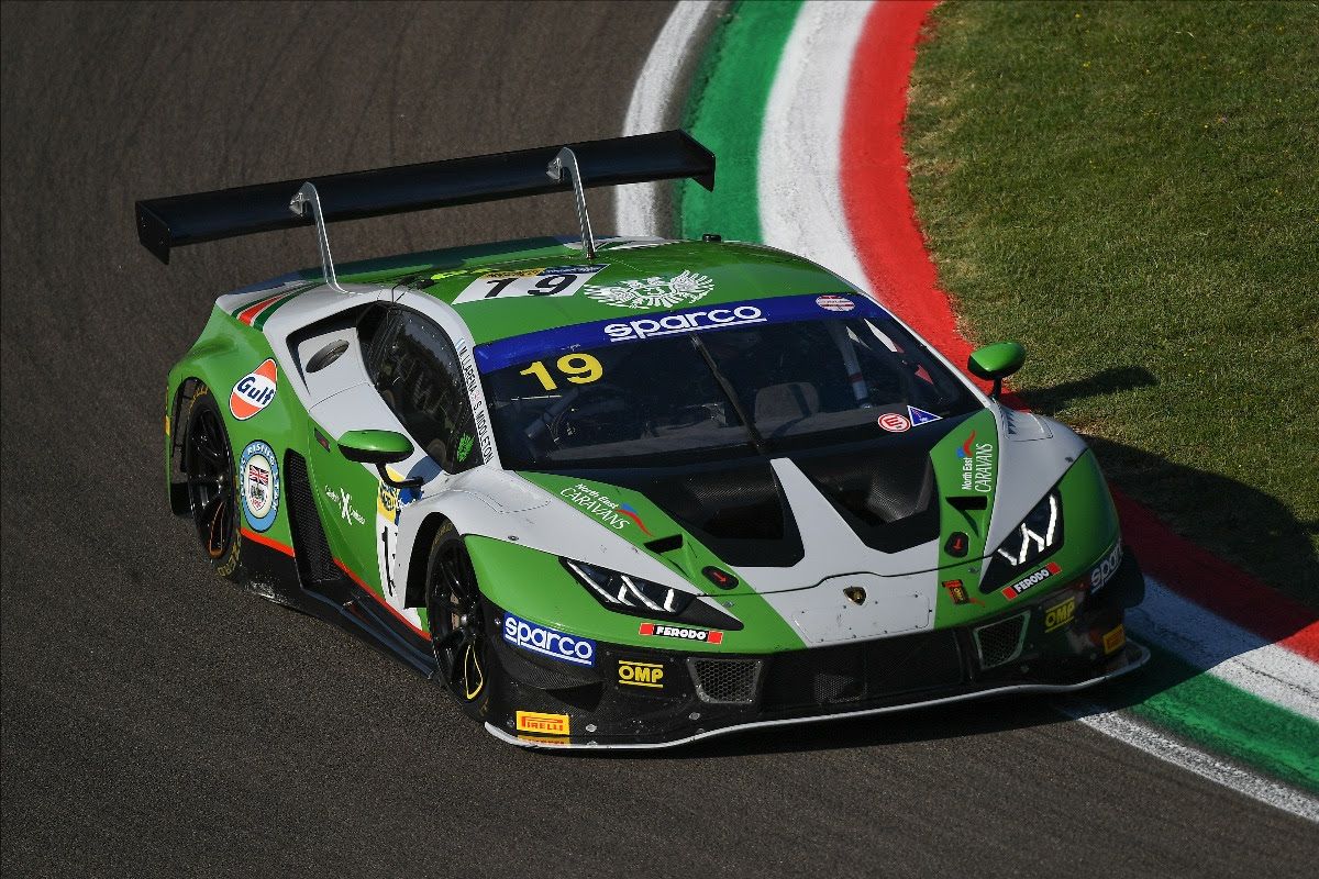 17 year old Mateo Llarena at Rolex 24 with Lamborghini Huracán GT3 EVO
