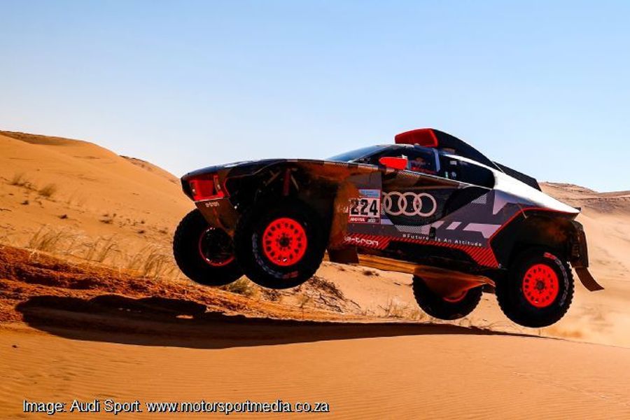 Audis dominate Dakar Day 8 as Loeb chips away at Attiyah’s lead