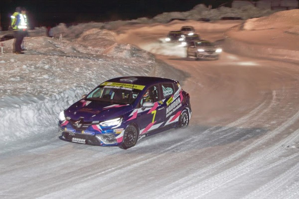 Pierre Paul Baltolu wins Clio Ice Trophy Round 2