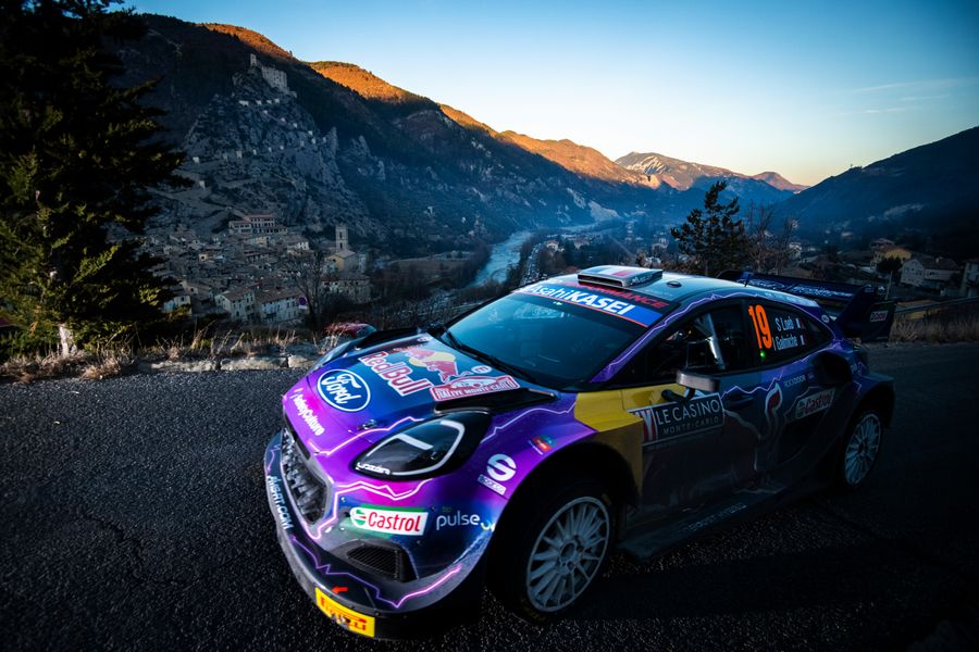Loeb the overnight leader Friday on Rallye Monte-Carlo