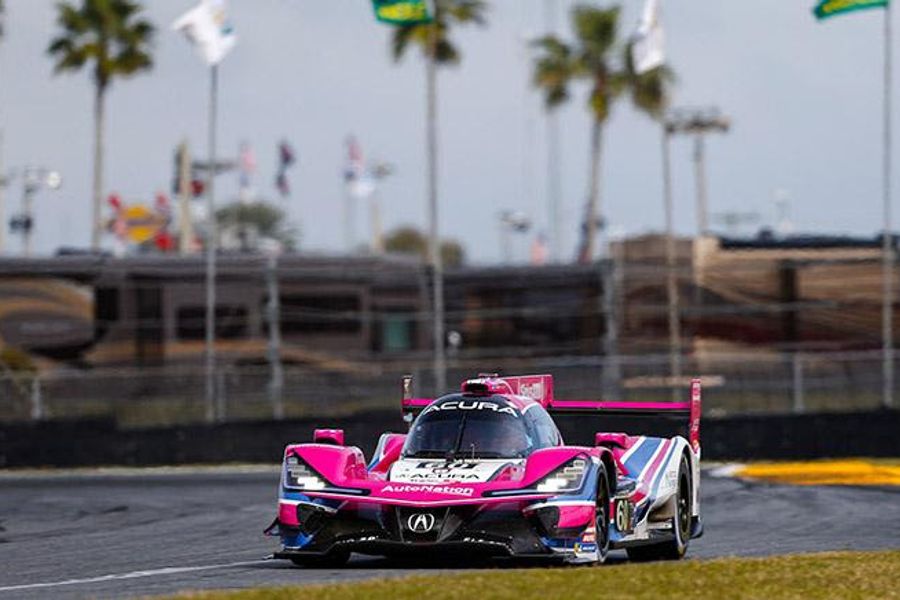 Blomqvist puts No. 60 Acura on top of Friday's Roar Before the Rolex 24 practice