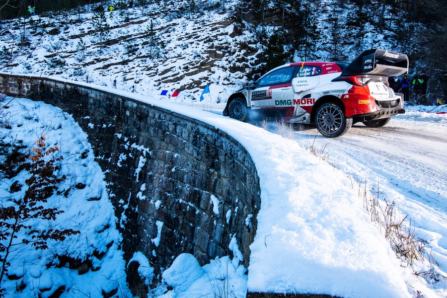 Ogier on verge of record-breaking 9th Rallye Monte-Carlo victory