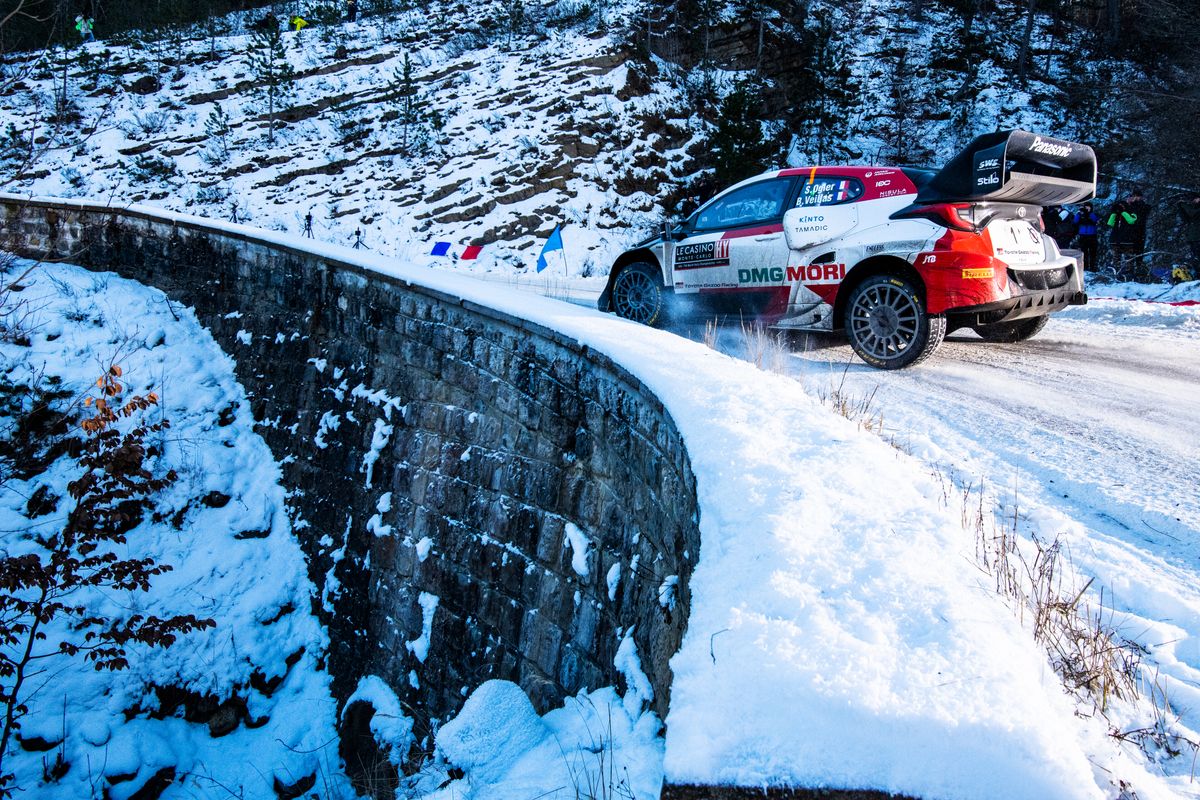 Ogier on verge of record-breaking 9th Rallye Monte-Carlo victory