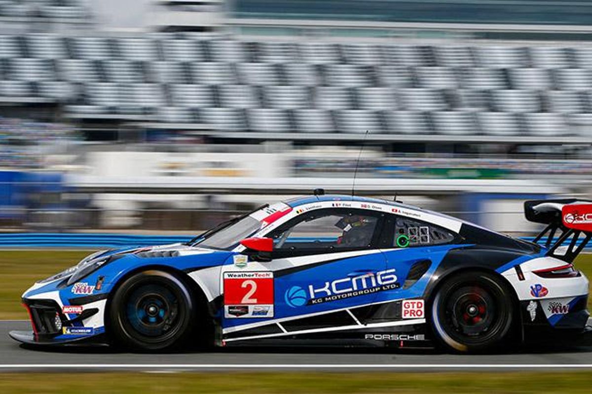 Imperatori Leads Porsche 1-2 in Daytona GTD PRO Pre Qualifying Race