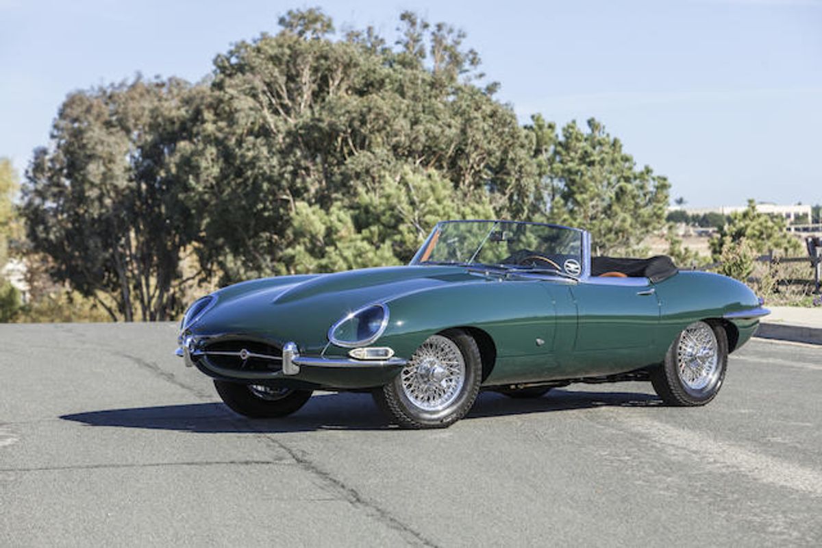 Jaguar E-Type Series I Roadster @ Bonhams Scottsdale Auction