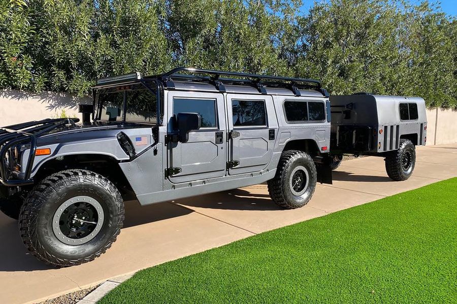 Hummer H1 Predator Build & Custom Trailer @ Worldwide Auctioneers