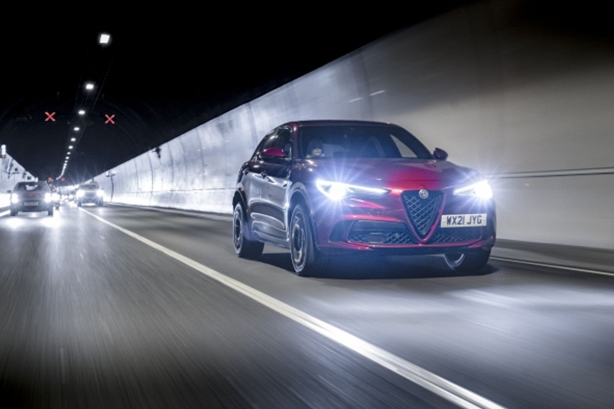 UK’s best  driving tunnels revealed in Alfa Romeo Sound Tunnel Index